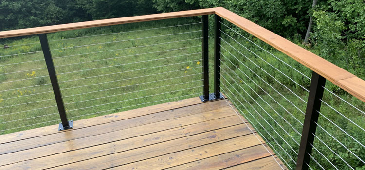 Installing Deck Cable Railing in Huntington Park, CA